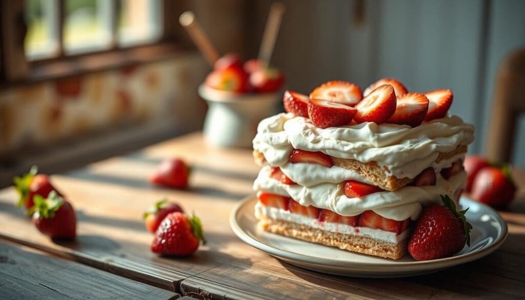 Strawberry Tiramisu Summer Dessert Strawberry Tiramisu Summer Dessert